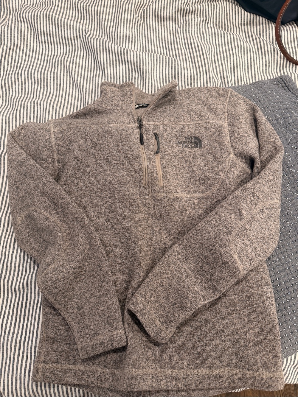 North Face Gordon Lyons 1/4 zip fleece pullover sweater Men’s M